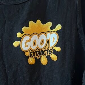 Good Extracts Black Tank Top